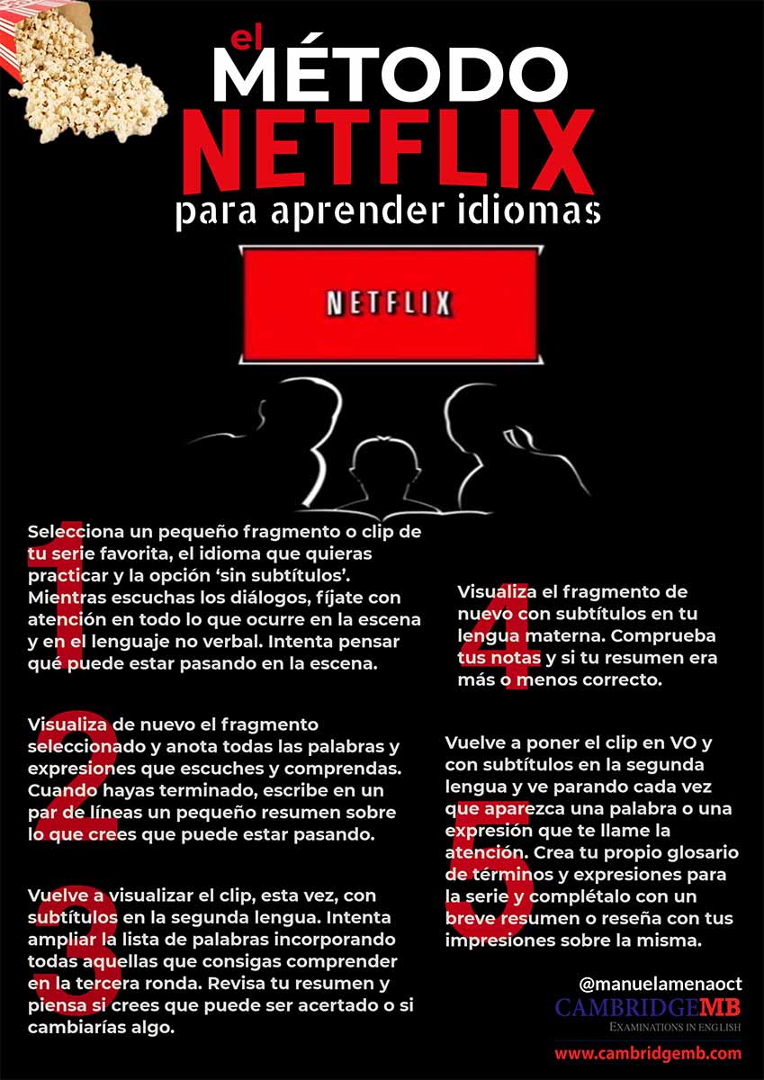 El ‘método Netflix’ para aprender inglés