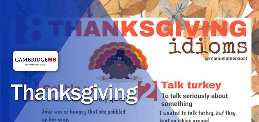 Tres actividades indispensables para practicar tu inglés y descubrir Thanksgiving Day